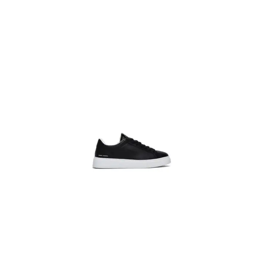 Crime London men sneakers in black and white, embodying urban city fashion