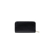 Black zippered wallet showcasing a sleek and secure design for everyday use