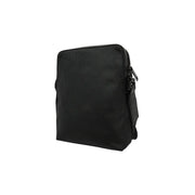 Boss Men Umhängetasche, schwarz, Polyester mit strukturierter Oberfläche, Reißverschluss und verstellbarem Riemen, B 16 x H 20 cm
