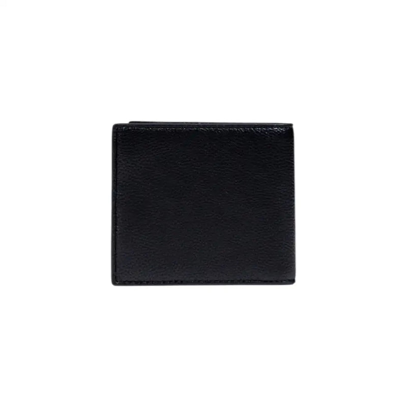 Black bifold leather wallet with inner pockets from Boss Men Fall Winter collection