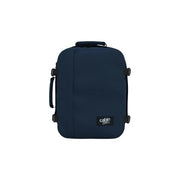 Marineblauer Cabin Zero Handgepäckkoffer mit schwarzen Gurten und Griff aus Polyester, 28 Liter Fassungsvermögen