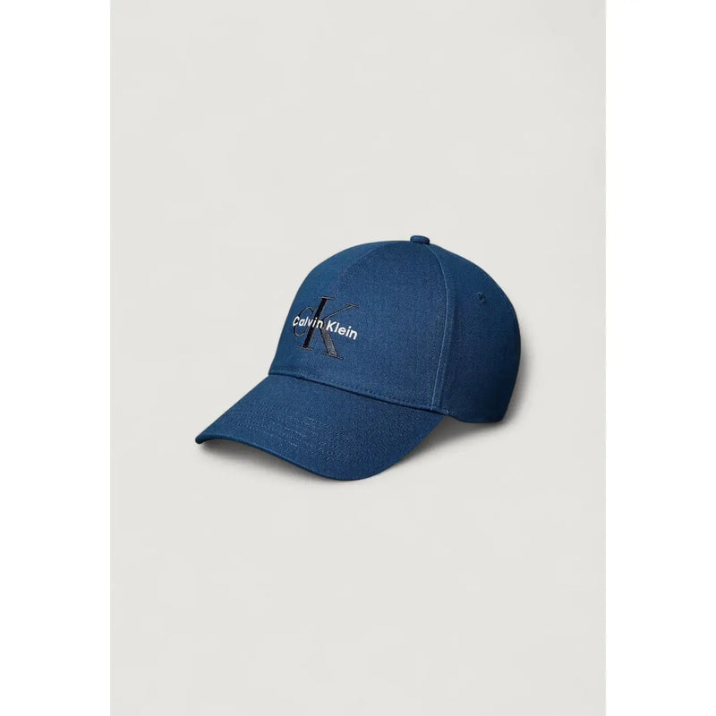 Blau Calvin Klein Jeans Baseballkappe aus Bio-Baumwolle mit gesticktem Logo, Einheitsgröße für Herren