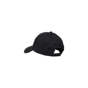 Schwarze Baseballkappe aus Baumwolle von Calvin Klein Jeans mit gebogenem Rand und verstellbarem Riemen mit schwarzer Schnalle