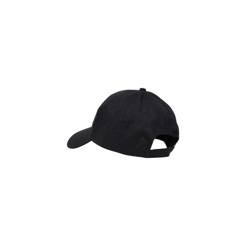 Schwarze Baseballkappe aus Baumwolle von Calvin Klein Jeans mit gebogenem Rand und verstellbarem Riemen mit schwarzer Schnalle