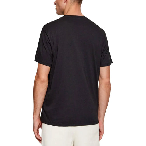 Calvin Klein Jeans men T-shirt featuring a black short-sleeved crew neck design in soft cotton fabric