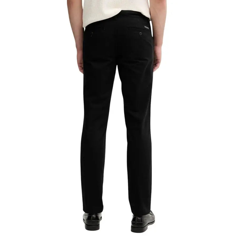 Schwarze Jeans von Calvin Klein Jeans Herrenschuhe mit elegantem, geradem Beinschnitt und dezenten Ziernähten