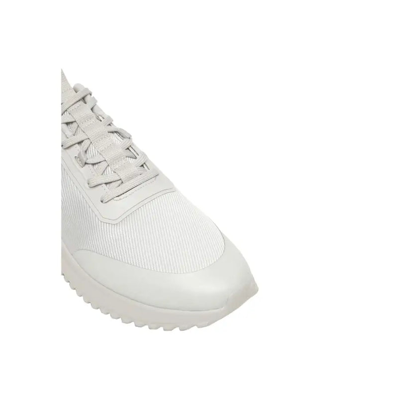 Calvin Klein Jeans Weißer, sportlicher Herren-Sneaker mit Mesh-Obermaterial und Gummisohle für die Freizeit
