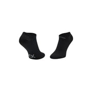 Schwarz Calvin Klein Knöchelsocken mit dezentem weißen Logo, die dazu passen Calvin Klein Jeans Damenunterwäsche aus schwarzer Stretchspitze