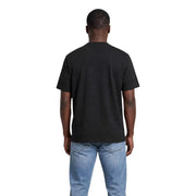 Calvin Klein schwarzes Herren-Kurzarmshirt mit Rundhalsausschnitt t-shirt Aus Baumwolle gefertigt, für den Alltag.