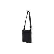 Calvin Klein Schwarze Herren-Umhängetasche aus Polyurethan mit elegantem, minimalistischem Design und verstellbarem Riemen, 19 x 21 x 4 cm
