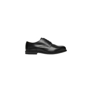 Calvin Klein Elegante schwarze Herren-Schnürschuhe aus Leder mit polierter Oberfläche und klassischem Oxford-Stil