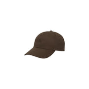 Calvin Klein Herren-Baseballkappe aus brauner Baumwolle mit dezentem, gesticktem Logo auf der Vorderseite, Einheitsgröße