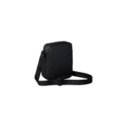 Schwarz Calvin Klein Herren-Puffertasche im Reporter-Stil mit elegantem, minimalistischem Design und strukturiertem Material, Größe W16