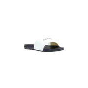 Weiß und Marineblau Calvin Klein Herren-Sandalen mit minimalistischem Design aus Polyurethan für den Freizeitbereich