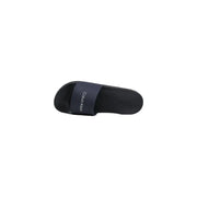Schwarz Calvin Klein Herren-Sandalen mit minimalistischem Design und dezentem Branding auf dem Polyurethanriemen HM0HM02107