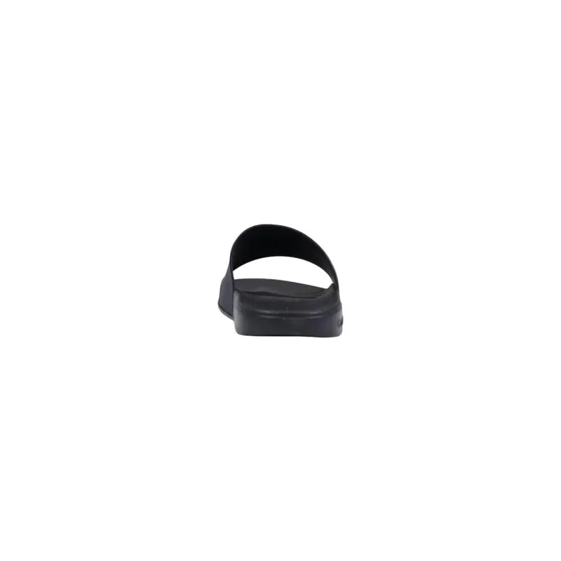 Calvin Klein Herren-Slipper, schwarze Polyurethan-Sandalen mit schlichtem, minimalistischem Design