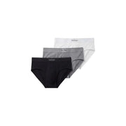 Calvin Klein Herrenunterwäsche in Schwarz, Grau und Weiß aus weichem Baumwollstoff für optimalen Tragekomfort im Alltag.