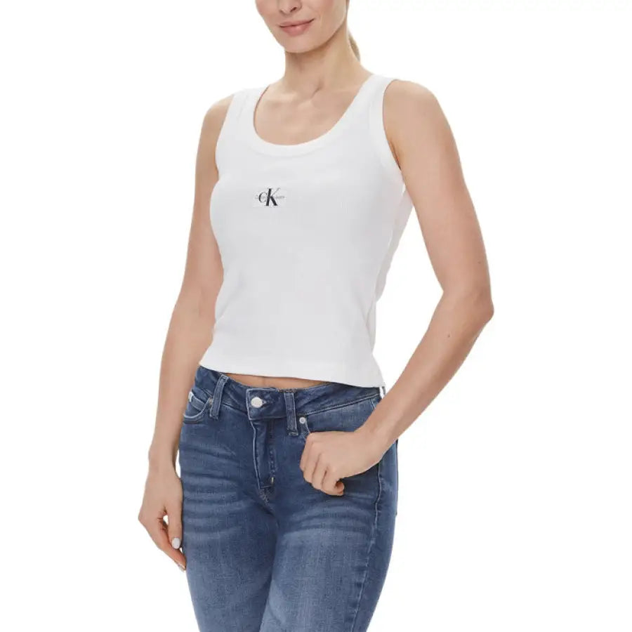 Calvin Klein Jeans - Women Undershirt - white / XS -