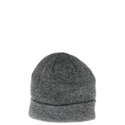 Champion gray beanie heather gray knit with a folded cuff made from soft material for casual wear