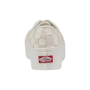 Checkerboard Vans sneaker showcased in Vans Women’s Pink Sneakers Fall/Winter Collection