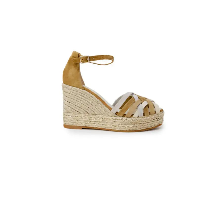 Espadrilles - Women Peep Toes Shoes - beige / 38