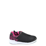 Colmar Damen-Slipper aus schwarzem und rosa Nylon Sneakers mit geometrischem Muster