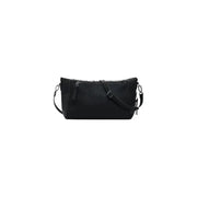Desigual black polyurethane leather crossbody bag with adjustable strap and zip closure
