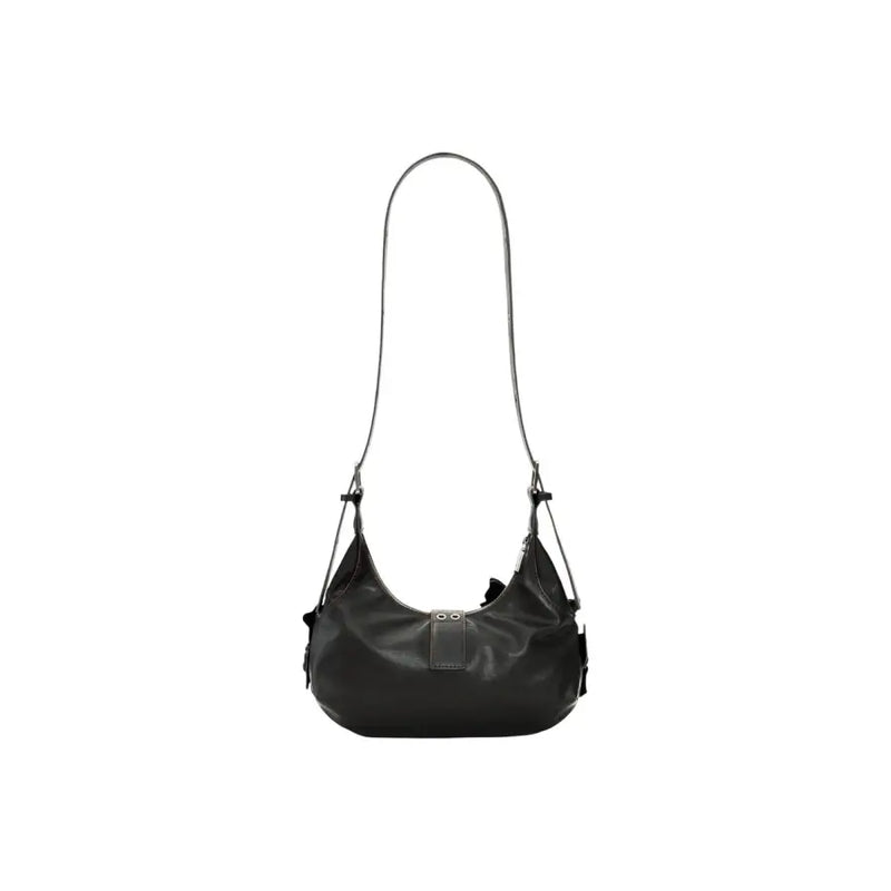 Desigual Hobo-Handtasche aus braunem Leder mit verstellbarem Riemen und Reißverschlusstasche