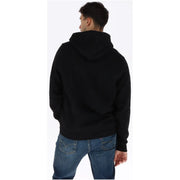 Dickies Schwarzer Herren-Hoodie aus Baumwolle mit weichem, strukturiertem Stoff und gerippten Bündchen