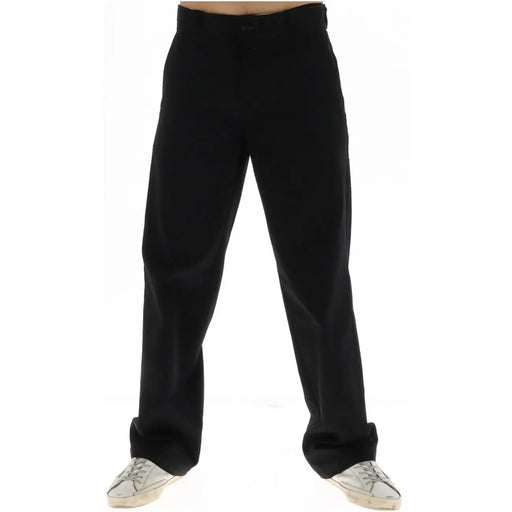 Dickies Schwarze Herren-Baumwollhose für Herbst und Winter mit klassischer, taillierter Passform und geradem Bein