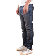 Diesel Herrenjeans, blau, Used-Look, schmale Passform, dunkelblauer Denim mit dezenten Auswaschungen, 100 % Baumwolle