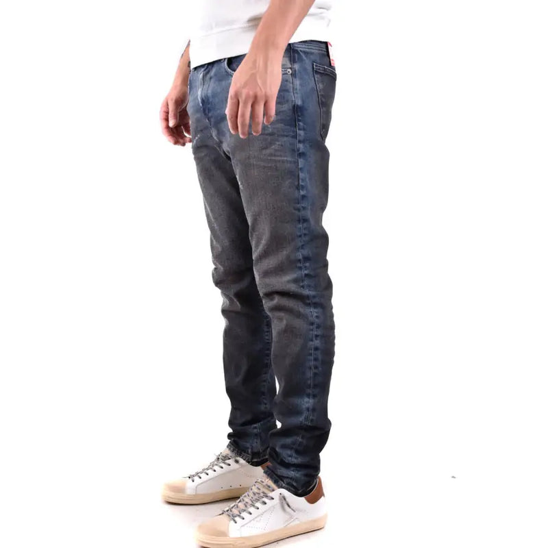 Diesel Herrenjeans, blau, Used-Look, schmale Passform, dunkelblauer Denim mit dezenten Auswaschungen, 100 % Baumwolle