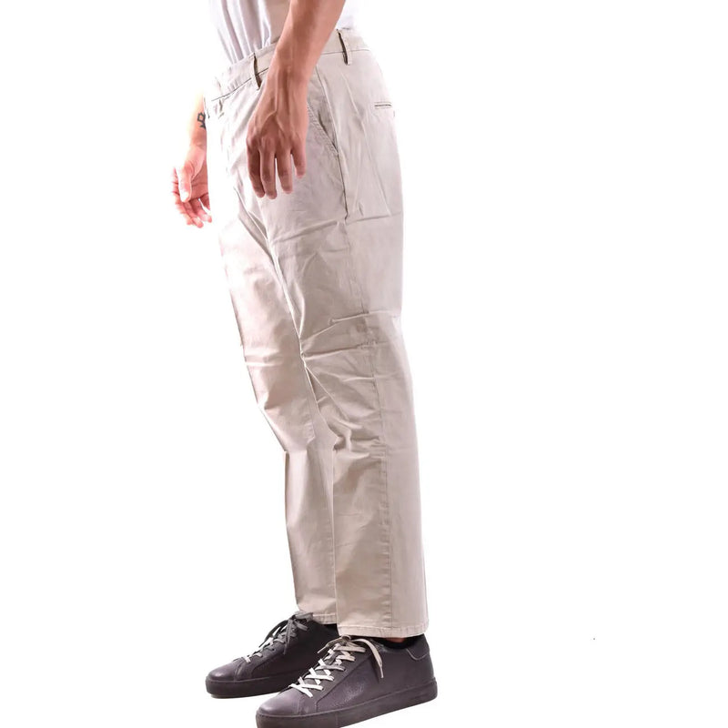 Dondup Beige Chino-Hose aus Baumwolle für Herren mit mehreren Taschen und bequemer Passform für die Freizeit