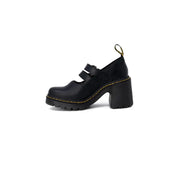 Dr. Martens Black Block Heel Lace Up Shoes Size 3