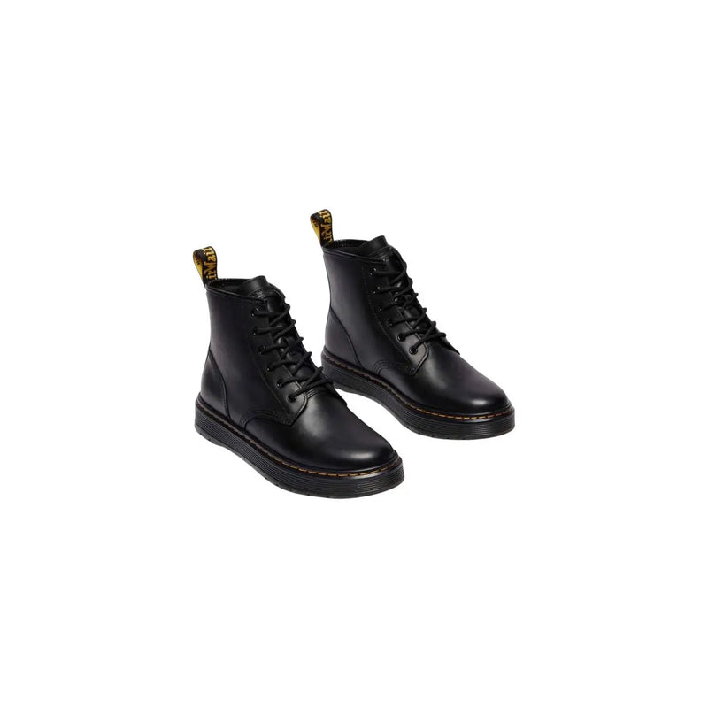 Dr. Martens Herren-Chukka-Boots aus Leder, schwarz, Rückseite mit glattem Leder und robuster Sohle