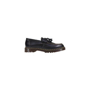Schwarze Leder-Mokassins zum Hineinschlüpfen für Herren von Dr. Martens, von der Rückseite gesehen