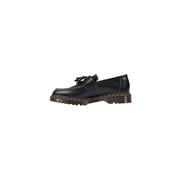 Dr. Martens Herren-Ledermokassins, schwarz, zum Hineinschlüpfen, mit schwarzem Leder-Obermaterial und Mokassin-Design