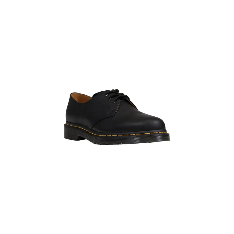 Dr. Martens Herren-Lederschuhe, schwarz, Modell Classic 1461, mit schwarzem Leder-Obermaterial und klassischem Schnürdesign