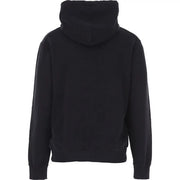 Dsquared Schwarzer Herren-Kapuzenpullover aus Baumwolle mit Print, weichem, glattem Stoff und gerippten Bündchen für angenehmen Tragekomfort