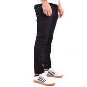 Dsquared2 Herrenjeans in Schwarz, schmal geschnitten, mit modernem Schnitt und dezenten Ziernähten, Vorderansicht
