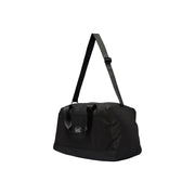 EA7 Umhängetasche für Damen in Schwarz aus strapazierfähigem Material und minimalistischem Design, Vorderansicht