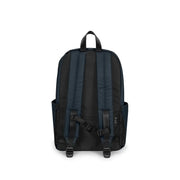 Eastpak Herren-Rucksack aus blauem Polyester mit verstellbaren Schultergurten und Seitentaschen in Marineblau und Schwarz