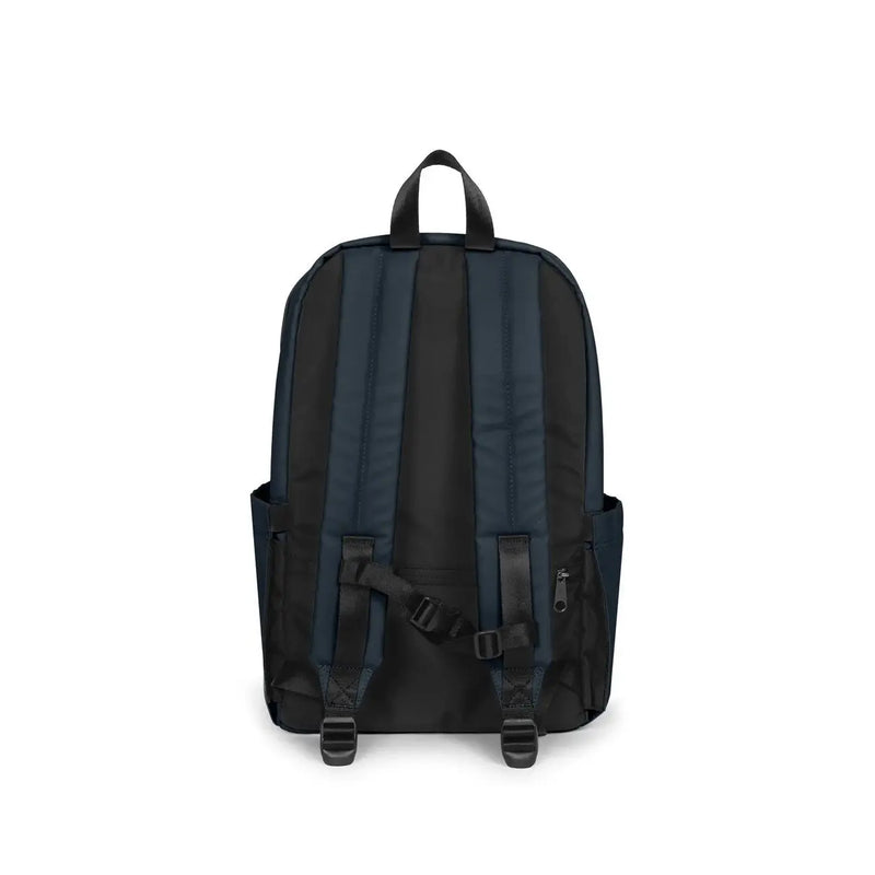 Eastpak Herren-Rucksack aus blauem Polyester mit verstellbaren Schultergurten und Seitentaschen in Marineblau und Schwarz