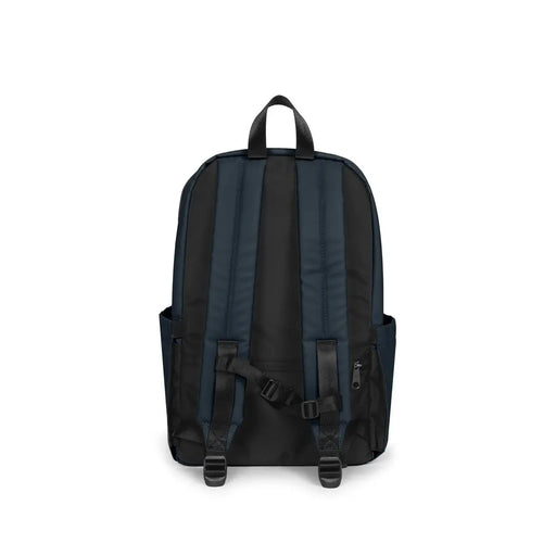 Eastpak Herren-Rucksack aus blauem Polyester mit verstellbaren Schultergurten und Seitentaschen in Marineblau und Schwarz