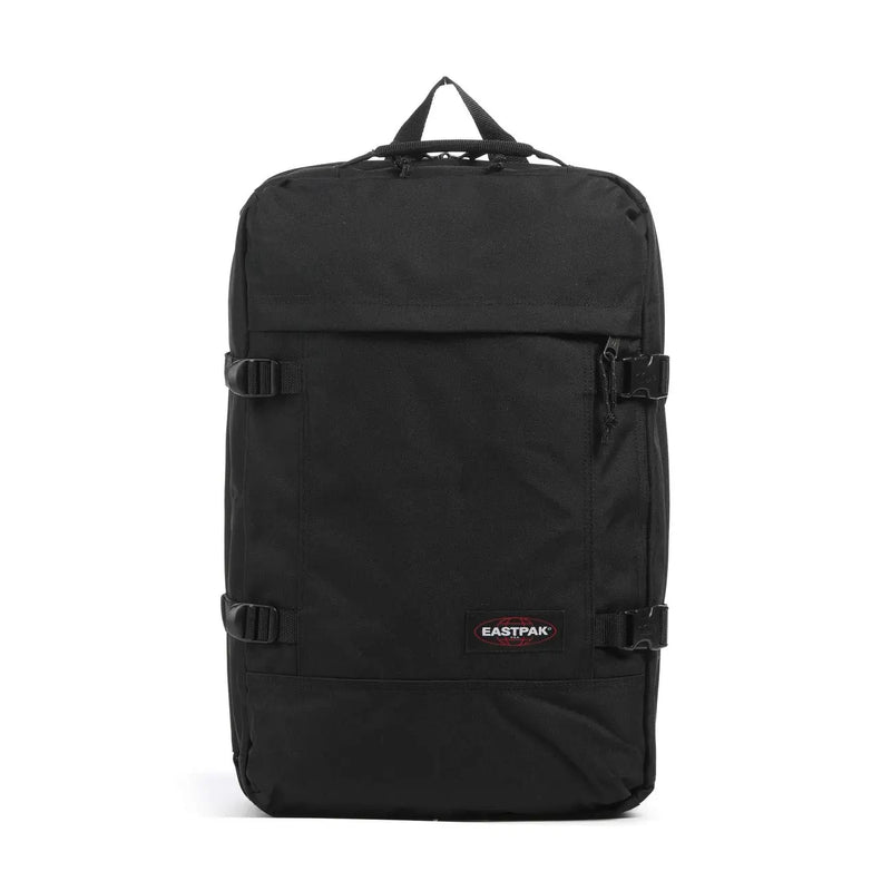 Schwarzer Eastpak Herren-Rucksack aus Polyester mit elegantem, minimalistischem Design und robuster Materialverarbeitung, Maße: 51 x 33 x 23 cm