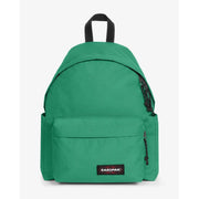 Leuchtend grüner Eastpak Herrenrucksack aus Polyamid mit schwarzen Reißverschlüssen und passendem top Griff, 40 x 30 x 18 cm