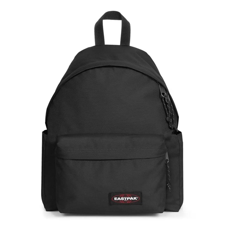 Eastpak Herrenrucksack, grün, Polyamid, Korpus aus schwarzem, strukturiertem Stoff, passende schwarze Reißverschlüsse, 40 x 30 x 18 cm