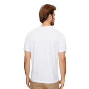 Weißer Baumwoll-Rundhalsausschnitt t-shirt Kurzarmhemd von Gant für Herren aus 100 % Baumwolle