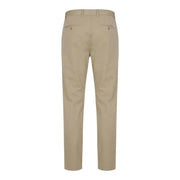 Gant Herrenhose, khakifarbene Chino-Hose mit geradem Bein, klassischer Passform und dezenten Ziernähten aus Baumwollgewebe