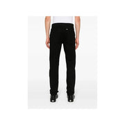 Schwarze, schmal geschnittene Stretch-Jeans aus Baumwolle von Givenchy für Herren mit dezenten Ziernähten